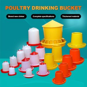 poultry drinking bucket drinker