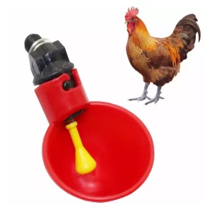 Automatic poultry drinker, 360 degree water