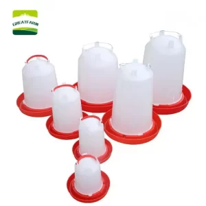 Plastic water bucket for poultry