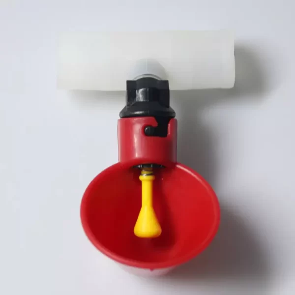 Automatic poultry drinker, 360 degree water