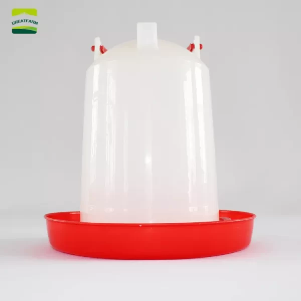 Plastic water bucket for poultry