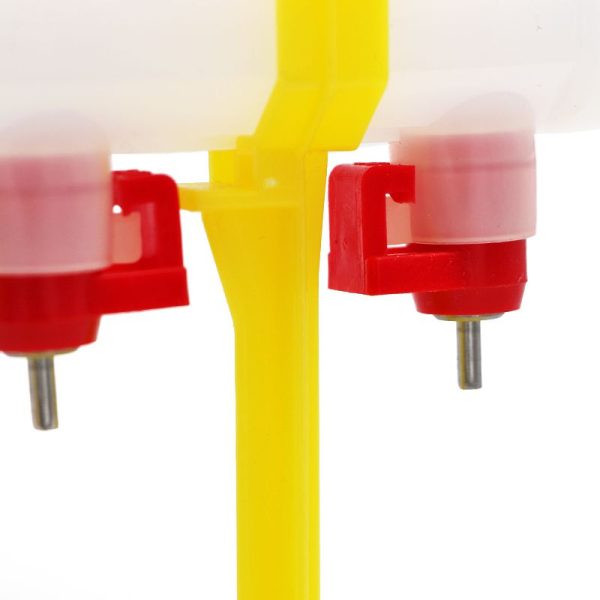 Poultry Cup Drinker Double Nipple Hanging Water Cup