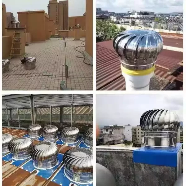 Wind Driven Exhaust Roof Fan