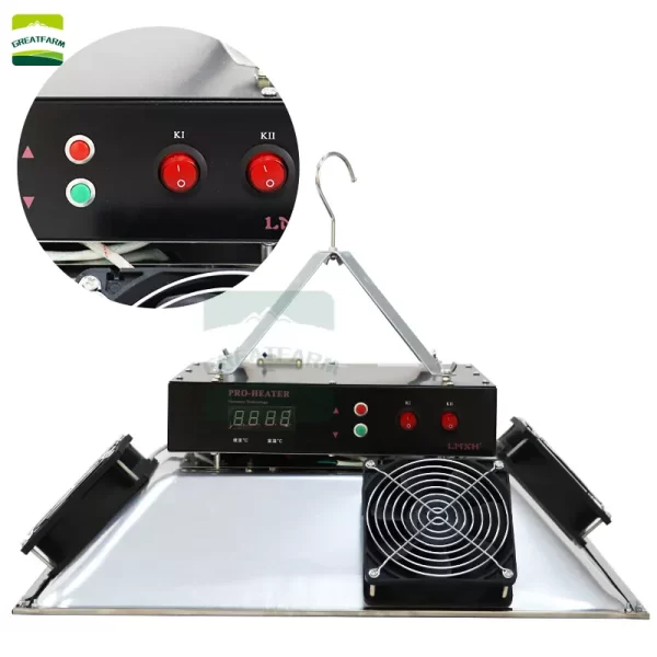 Chick brooder warmer Chick brooding umbrella Duck and goose automatic breeding and heating equipment