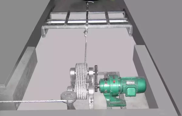 Poultry dung cleaner machine