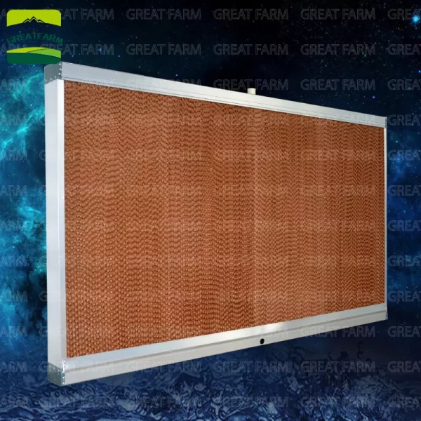 Poultry farming evaporative cooling pad