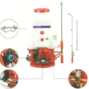 Agricultural power sprayer gasoline